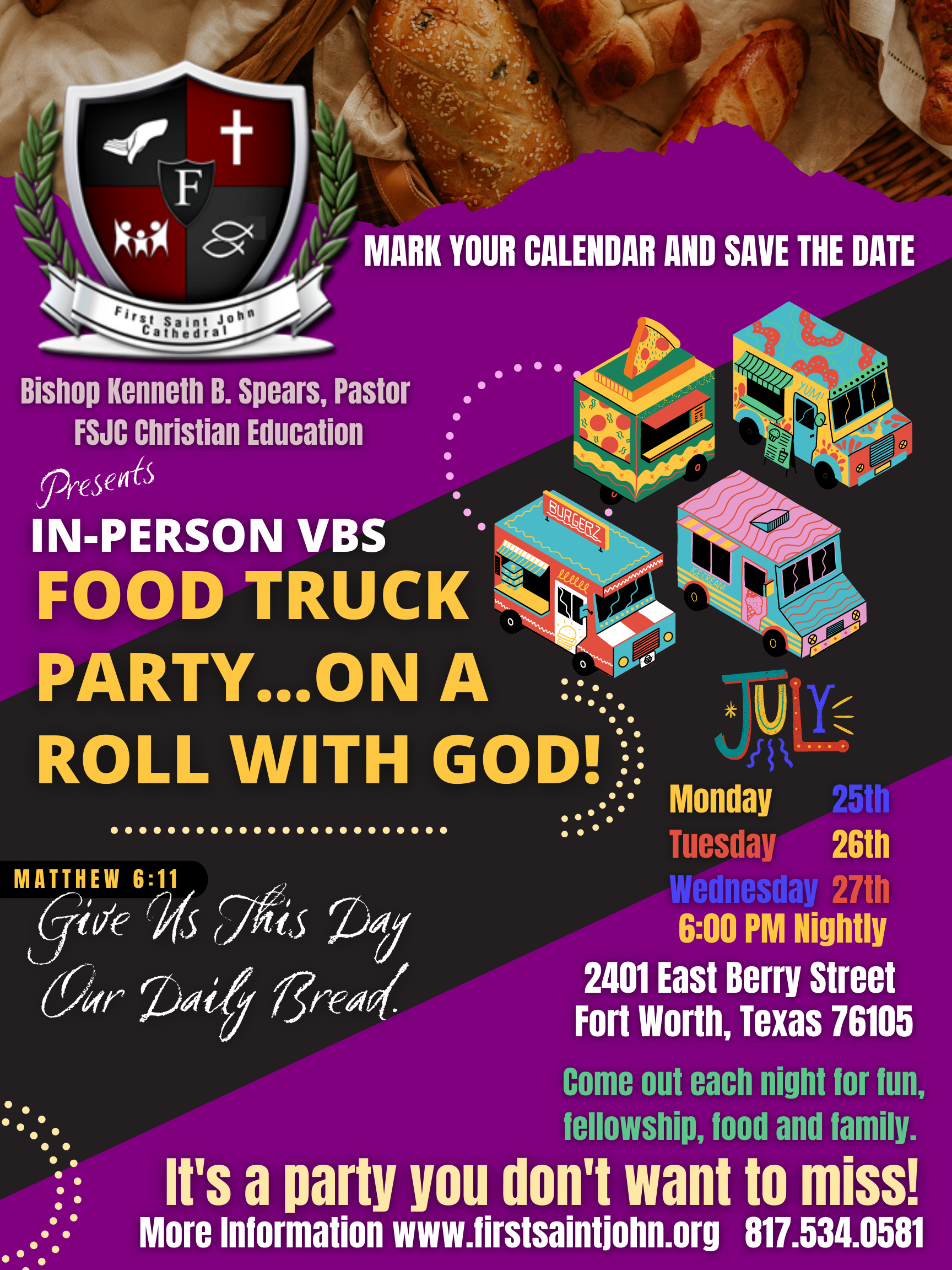 Events for February 2024 First Saint John Cathedral